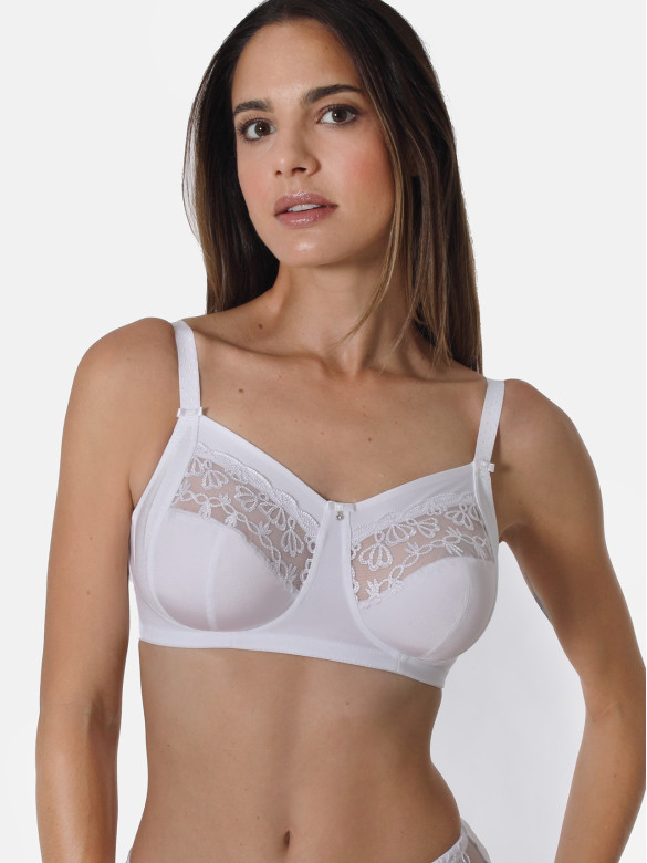 Podprsenka Soft FAMOUS EMBROIDERY