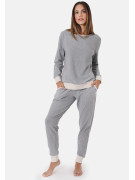 Nohavice joga CASUAL COMFORT MELANGE