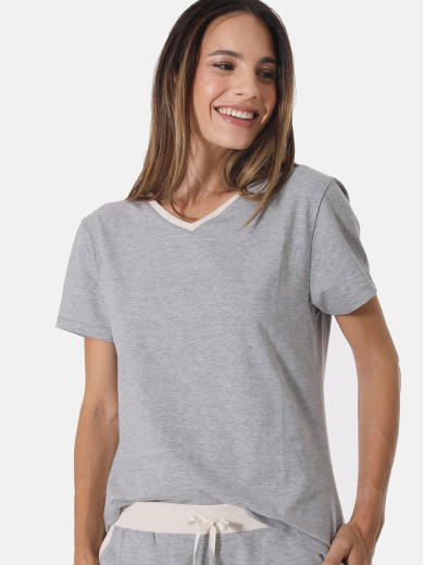 Tričko CASUAL COMFORT MELANGE Sassa 59601